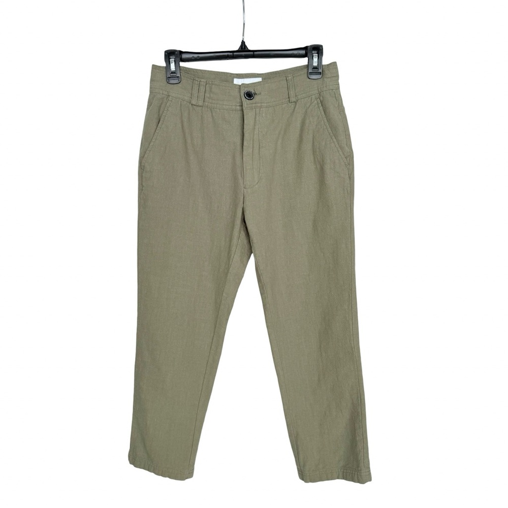 I Love Ugly Men's Olive Green Slim Kobe Pants Sz S cropped